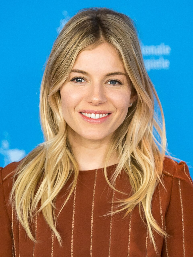 Sienna Miller smiling