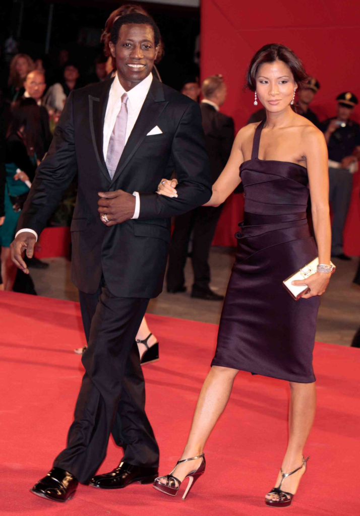 Wesley Snipes and Nakyung Park