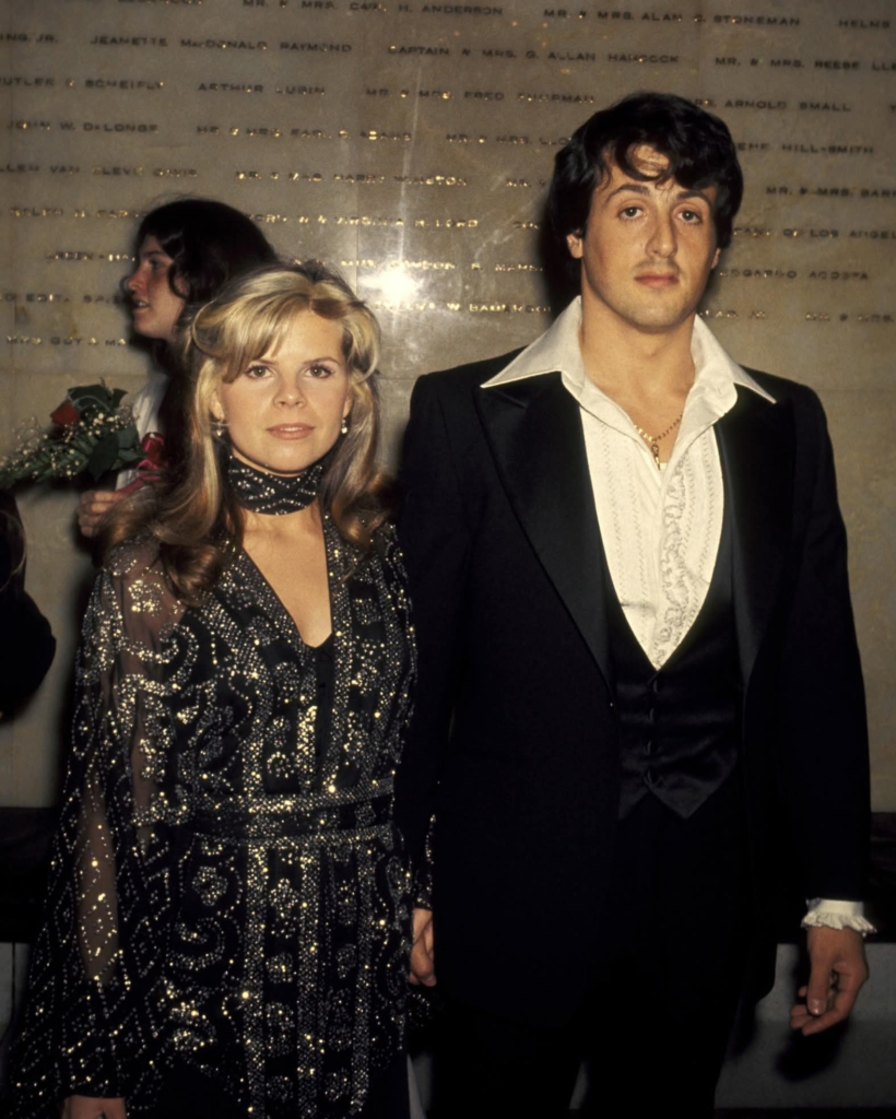 Sylvester Stallone and Sasha Czack