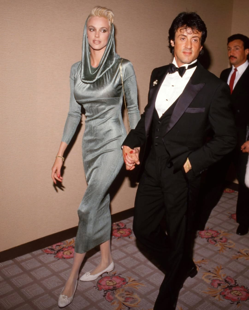 Sylvester Stallone and Brigitte Nielsen