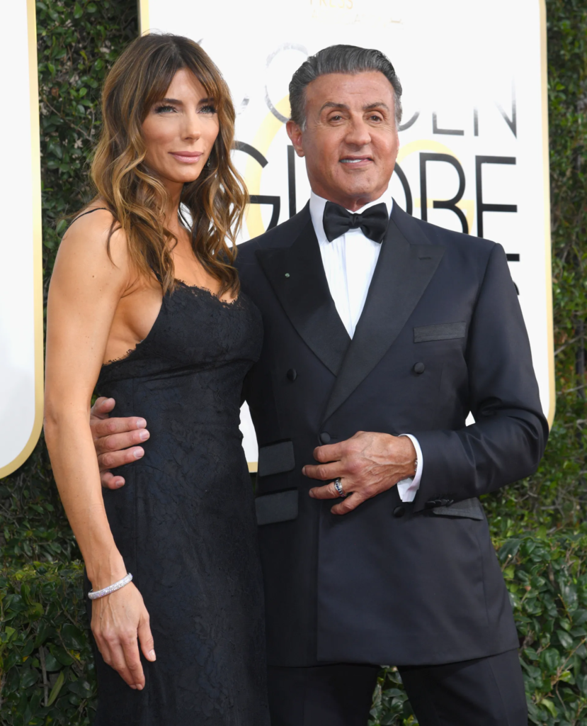 Sylvester Stallone and Jennifer Flavin