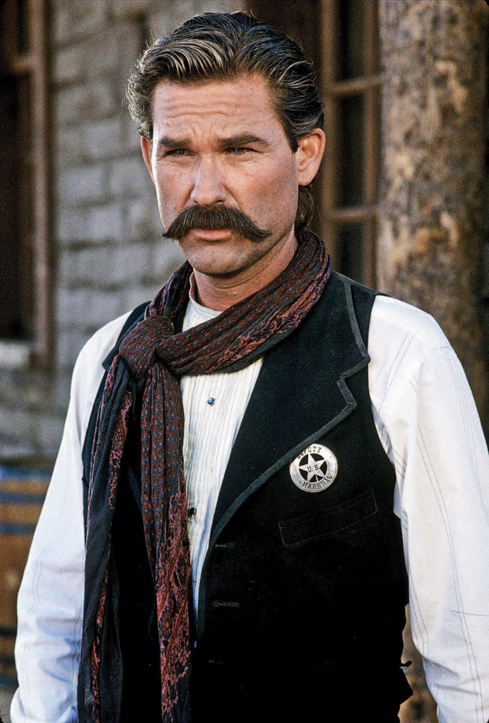 Kurt Russell as Wyatt Earp in the 1993 film Tombstone