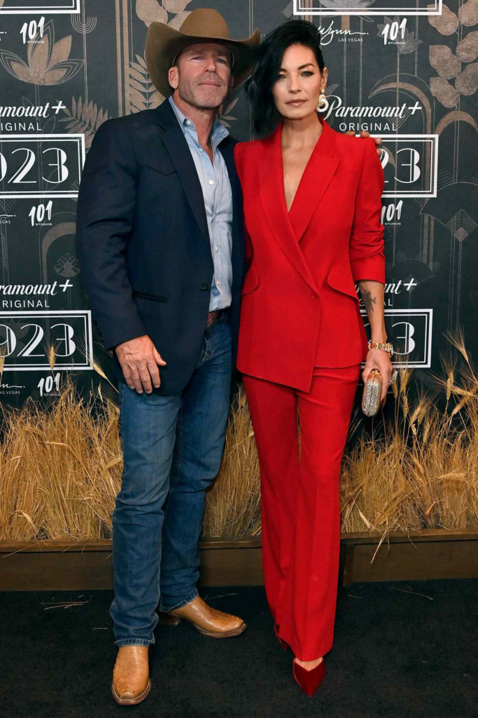 Taylor Sheridan and Nicole Muirbrook