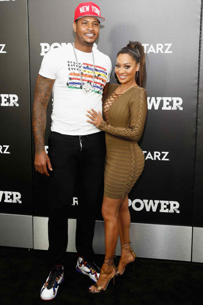 La La Anthony and Carmelo Anthony