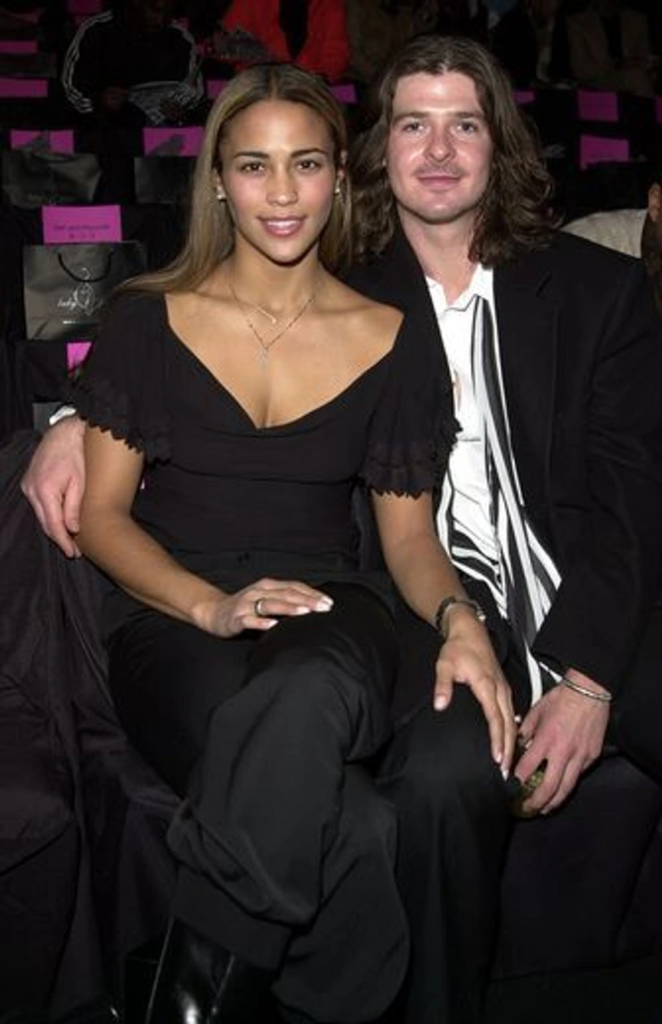 Paula Patton and Robin Thicke