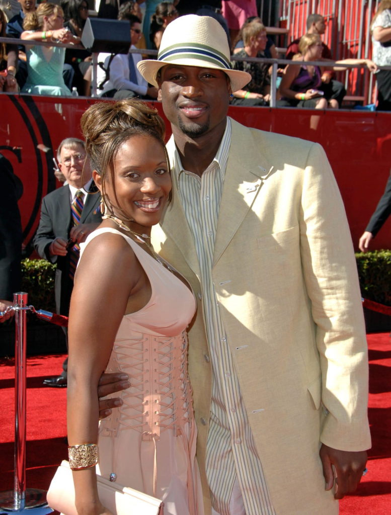 Dwyane Wade and Siohvaughn Funches