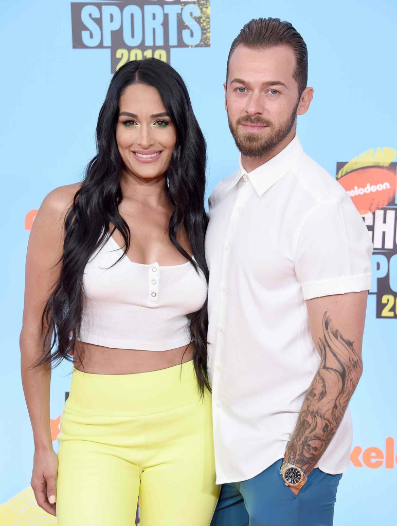 Nikki Bella and Artem Chigvintsev