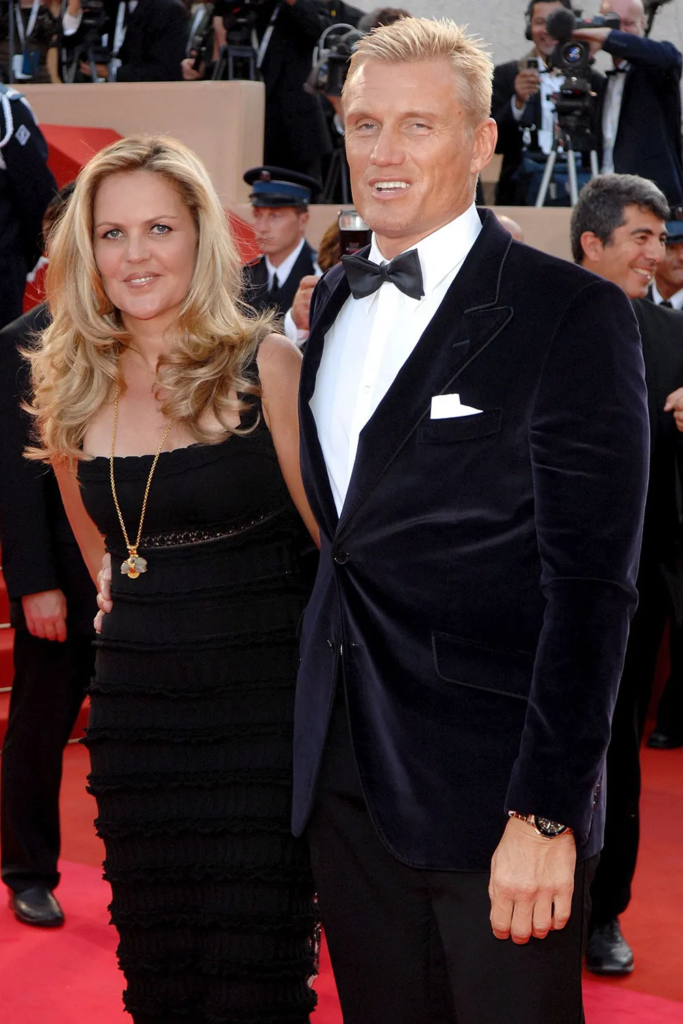 Dolph Lundgren and Anette Qviberg