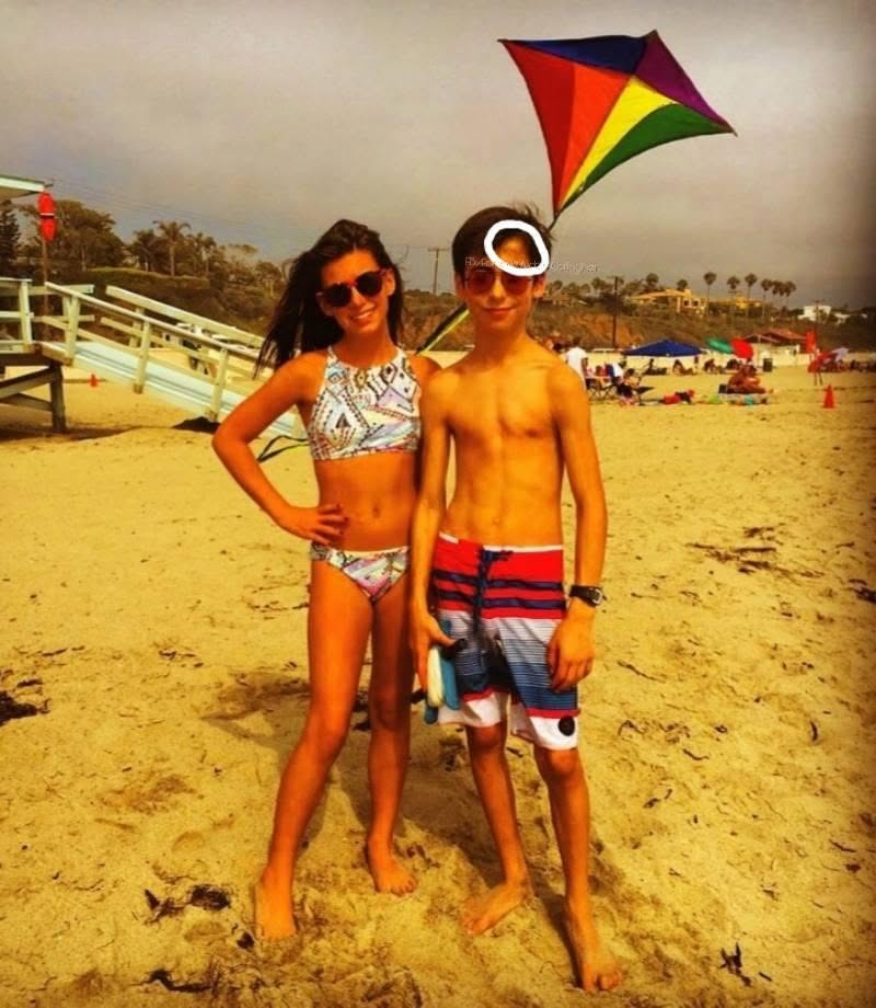 Aidan Gallagher and Madisyn Shipman