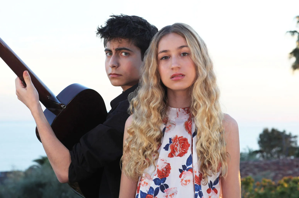 Aidan Gallagher and Trinity Rose