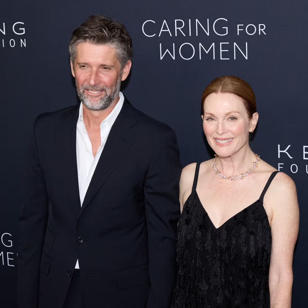 Julianne Moore and Bart Freundlich