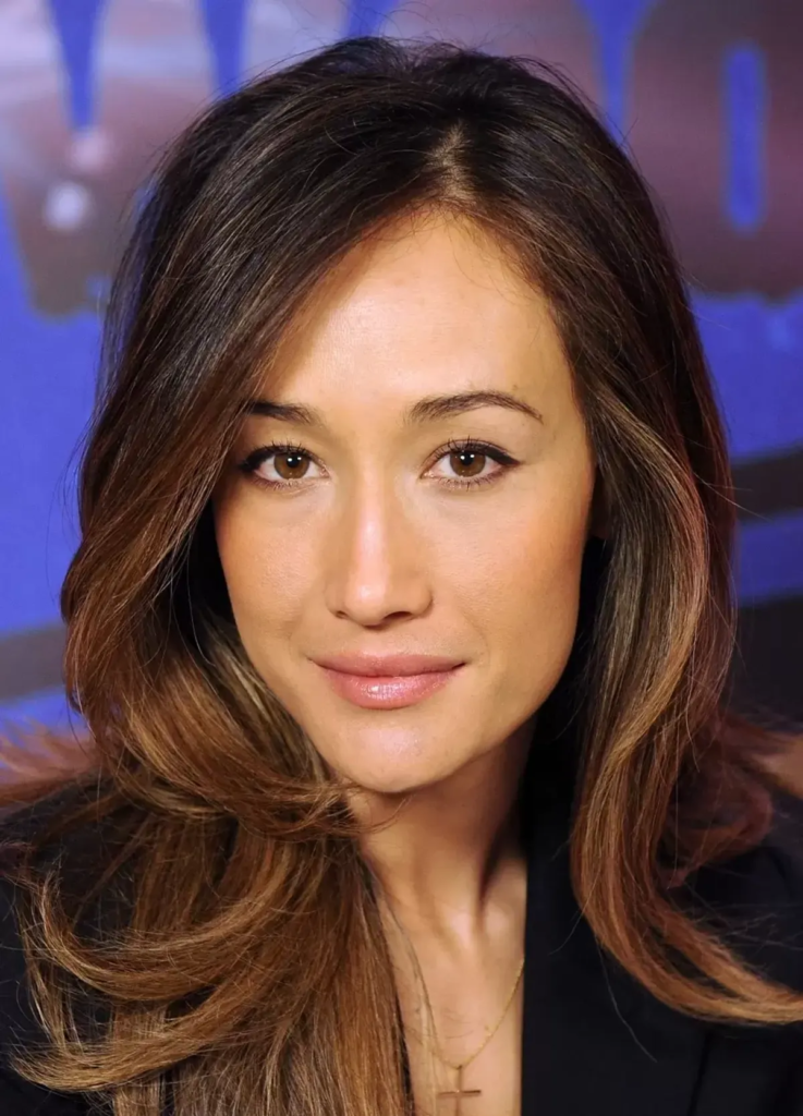 Maggie Q smiling