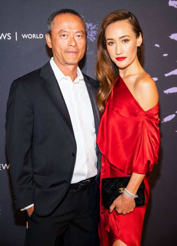Maggie Q and Curtis Macnguyen