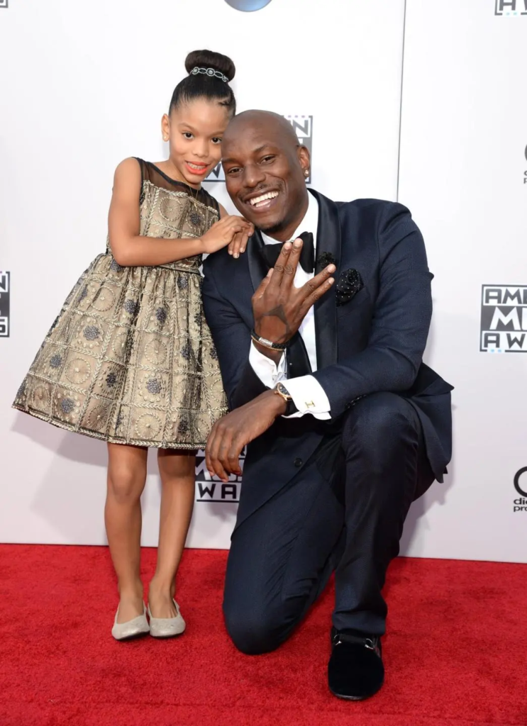 Tyrese Gibson and his daughter Shayla Somer Gibson attended the 2015 American Music Awards together in Los Angeles