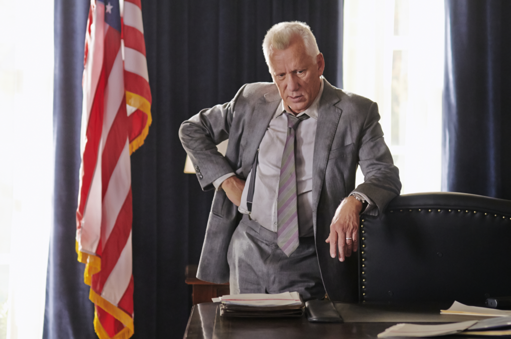 James Woods portraying the character Martin Walker in the 2013 action thriller White House Down