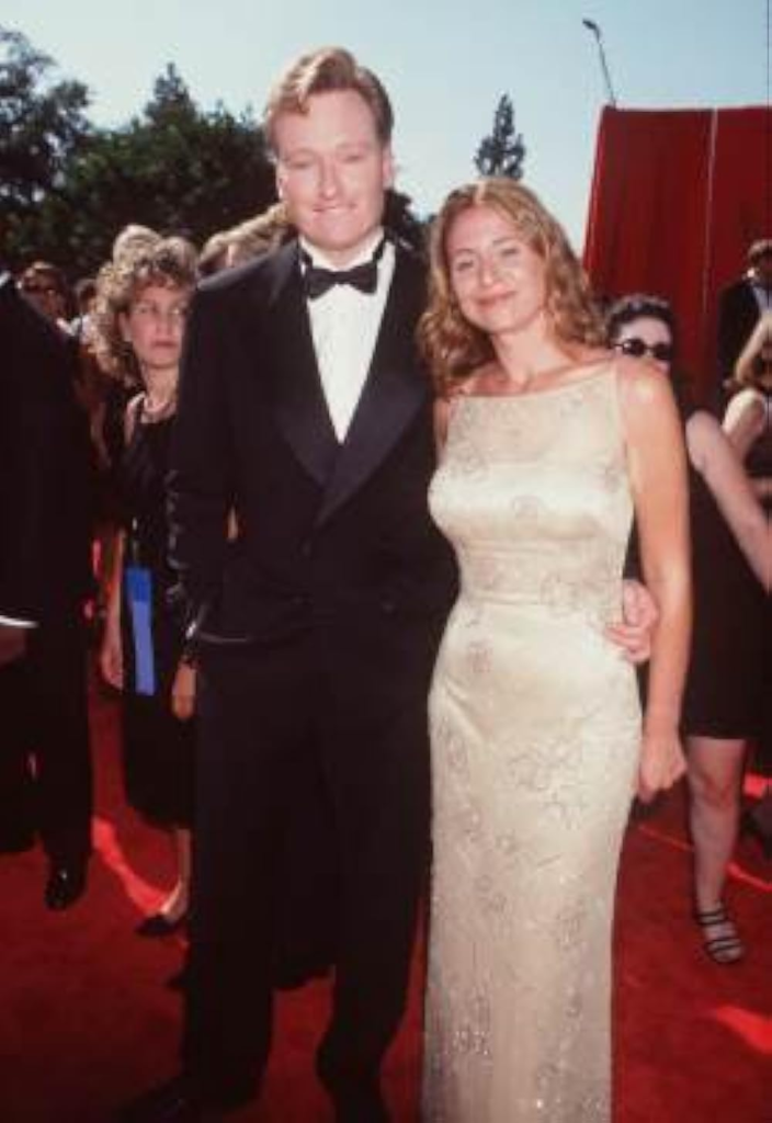 Conan O'Brien and Lynn Kaplan
