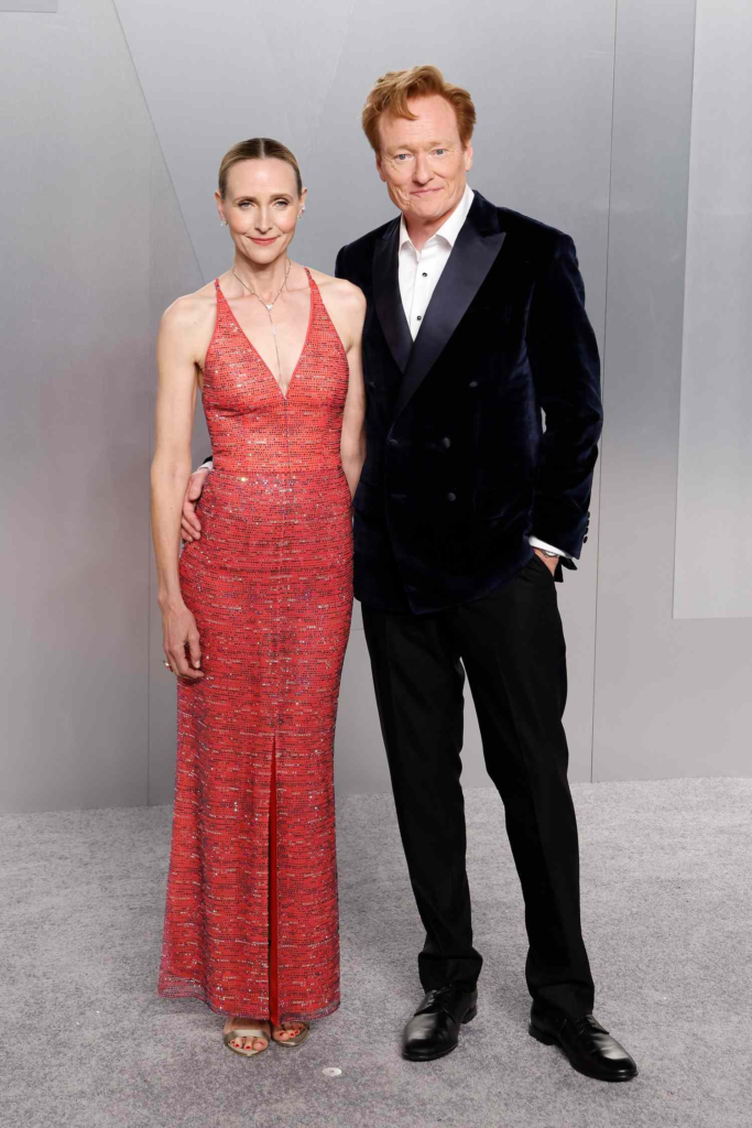 Conan O'Brien and Liza Powell