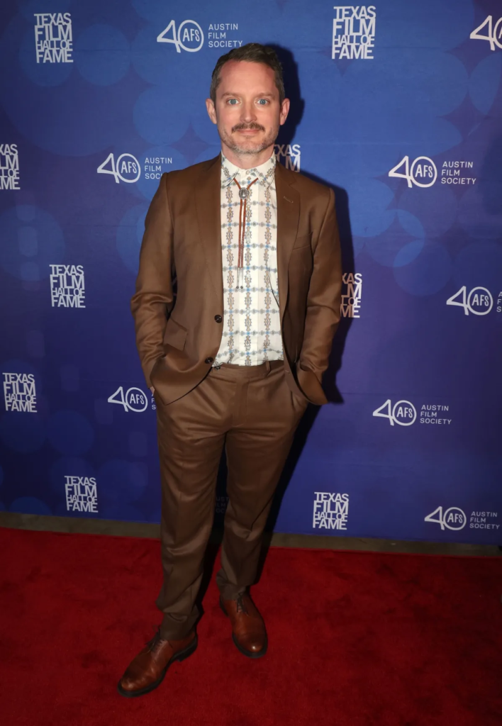 American actor Elijah Wood attending the Texas Film Awards