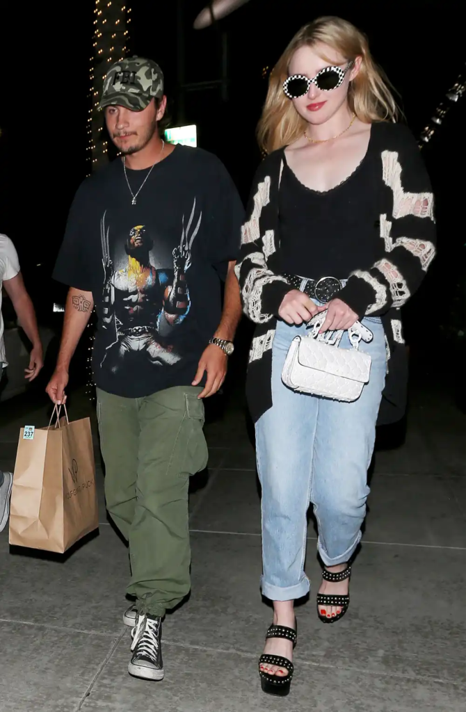Kathryn Newton and Brandon Thomas Lee