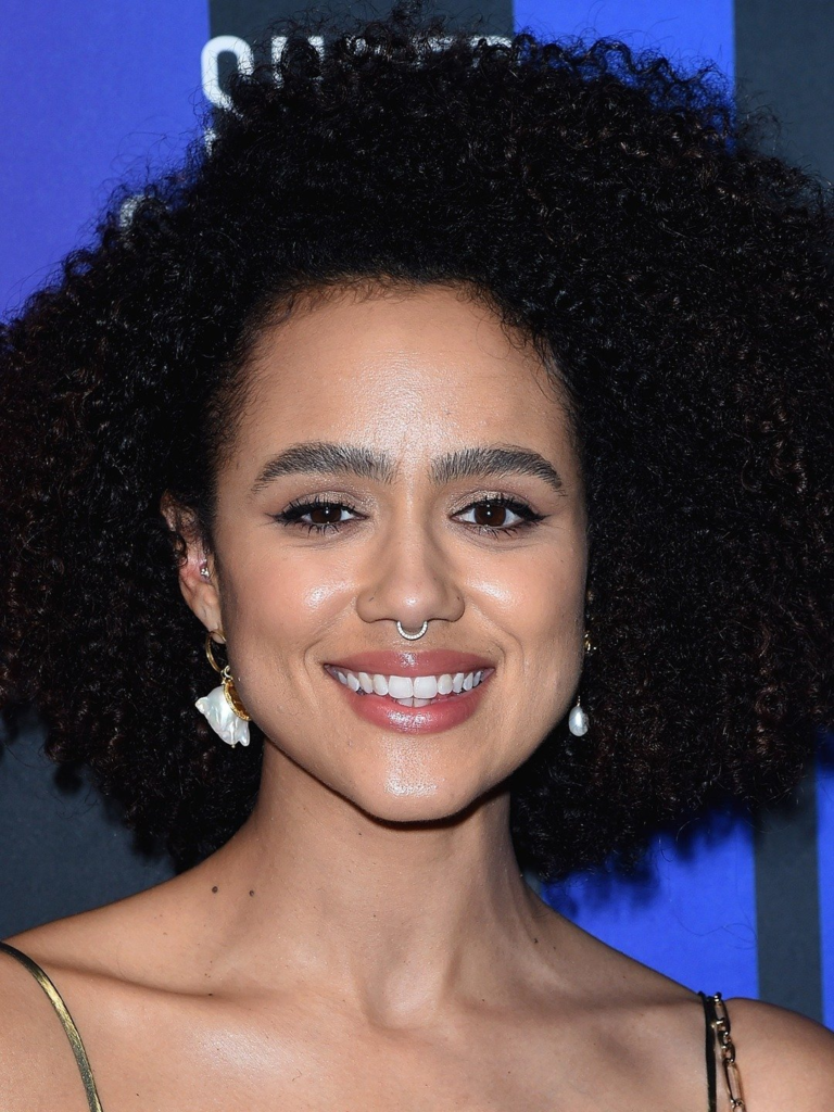 Nathalie Emmanuel smiling