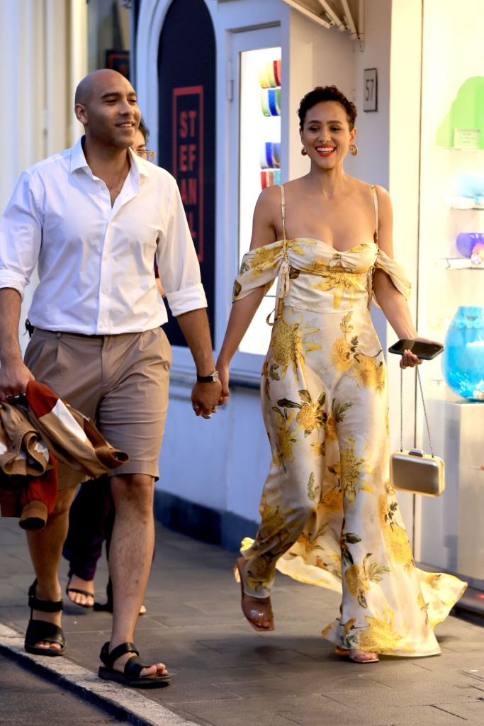 Nathalie Emmanuel and Alex Lanipekun