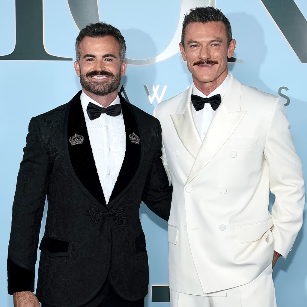Luke Evans and Fran Thomas