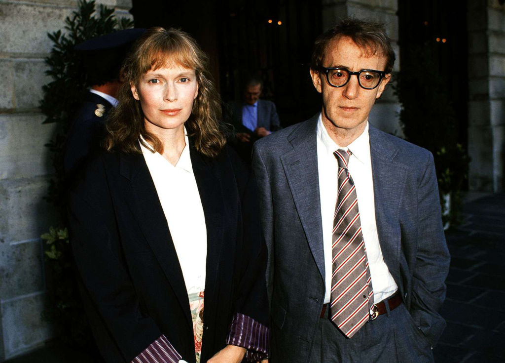 Woody Allen and Mia Farrow