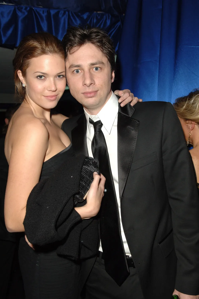 Mandy Moore and Zach Braff