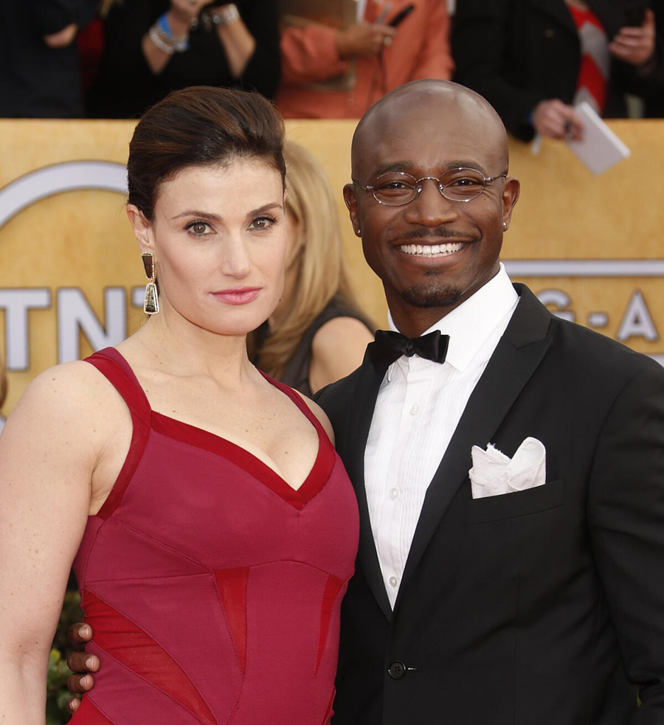 Taye Diggs and Idina Menzel