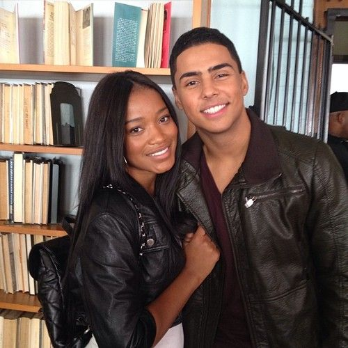 Keke Palmer and Quincy Brown