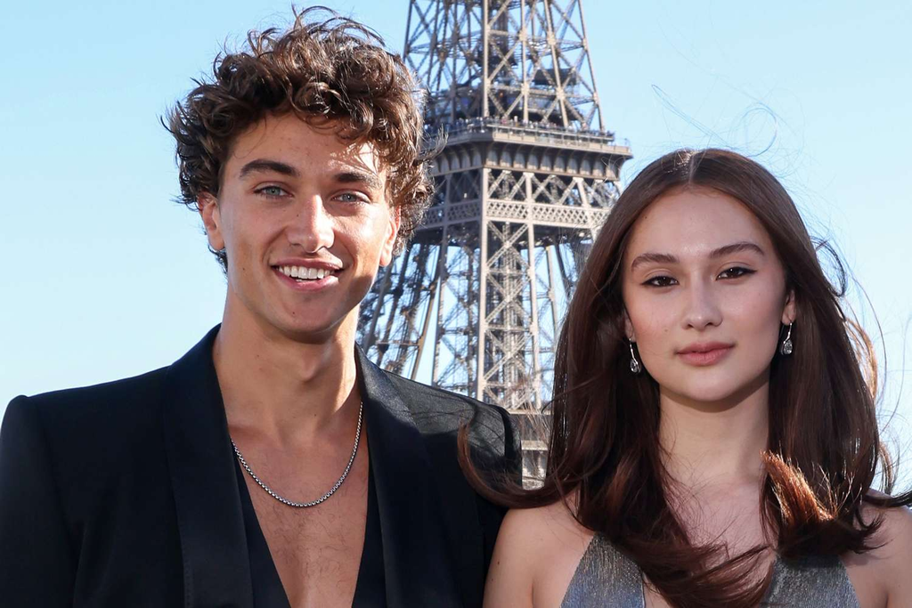 Lola Tung and Gavin Casalegno
