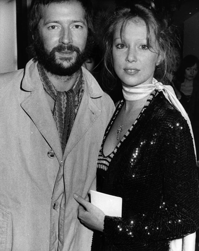 Eric Clapton and Pattie Boyd