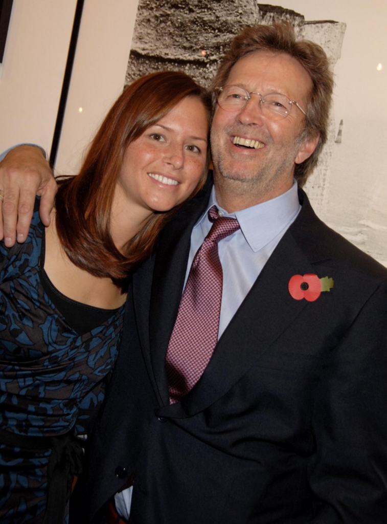 Eric Clapton and Melia McEnery