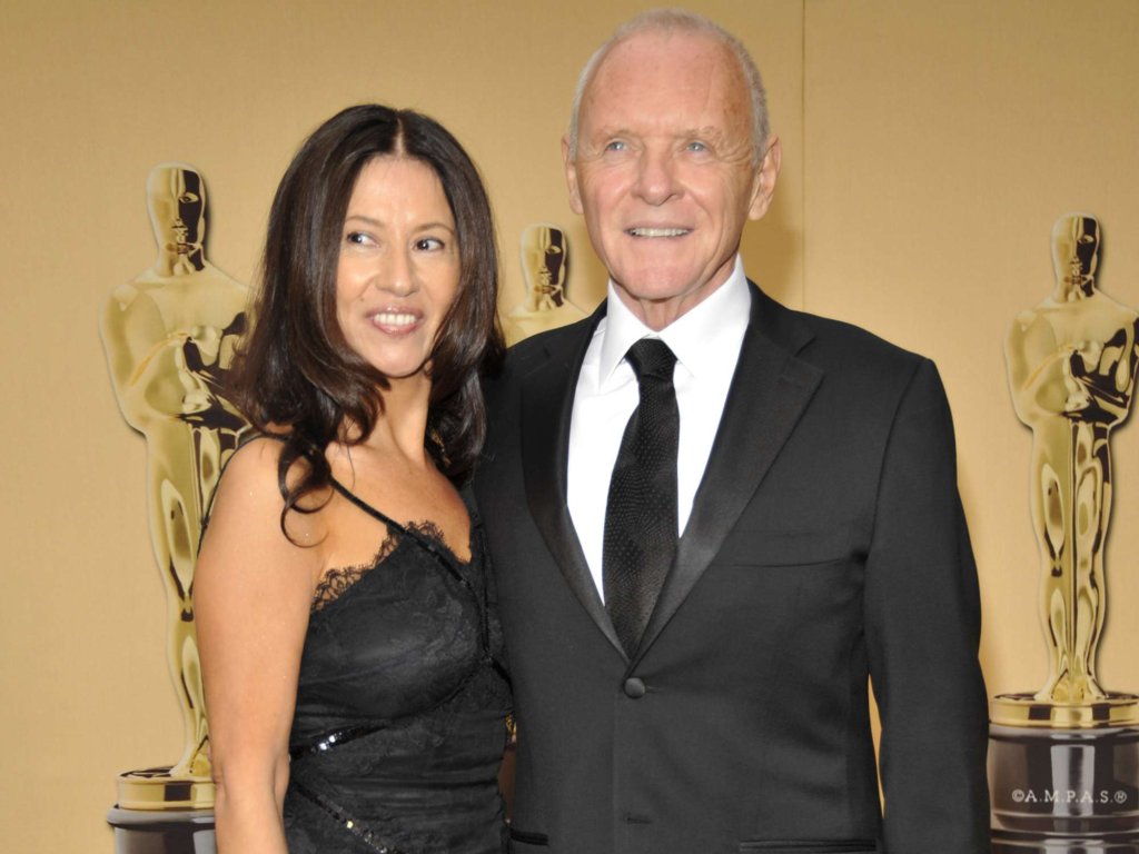 Anthony Hopkins and Stella Arroyave