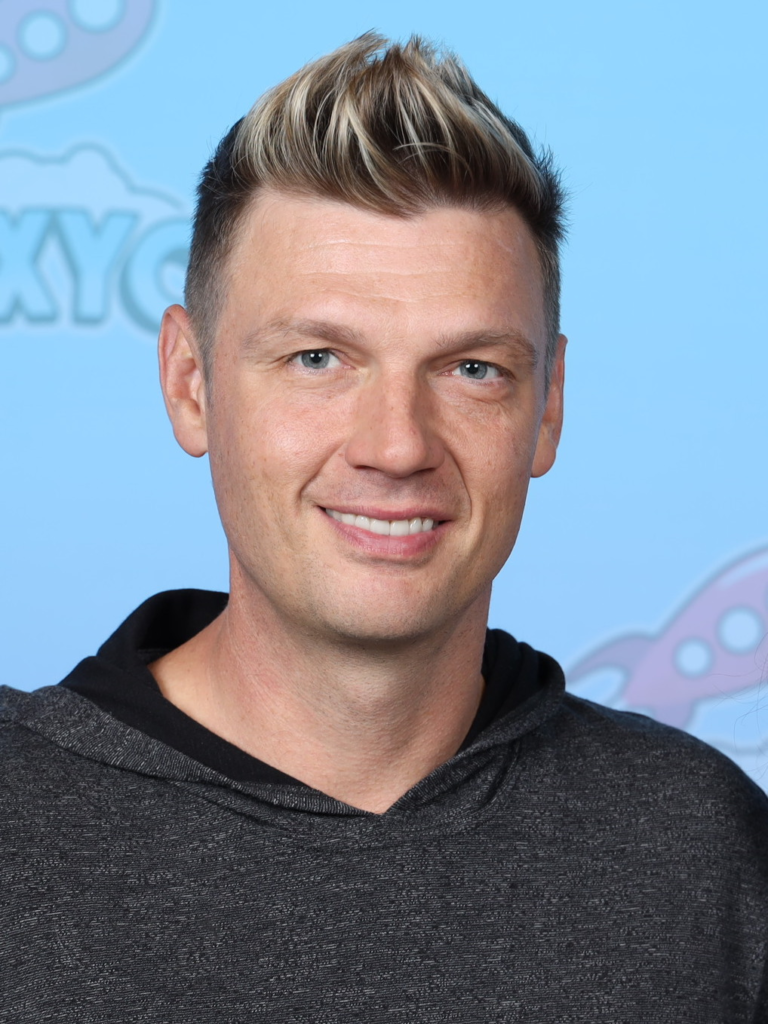 Nick Carter smiling