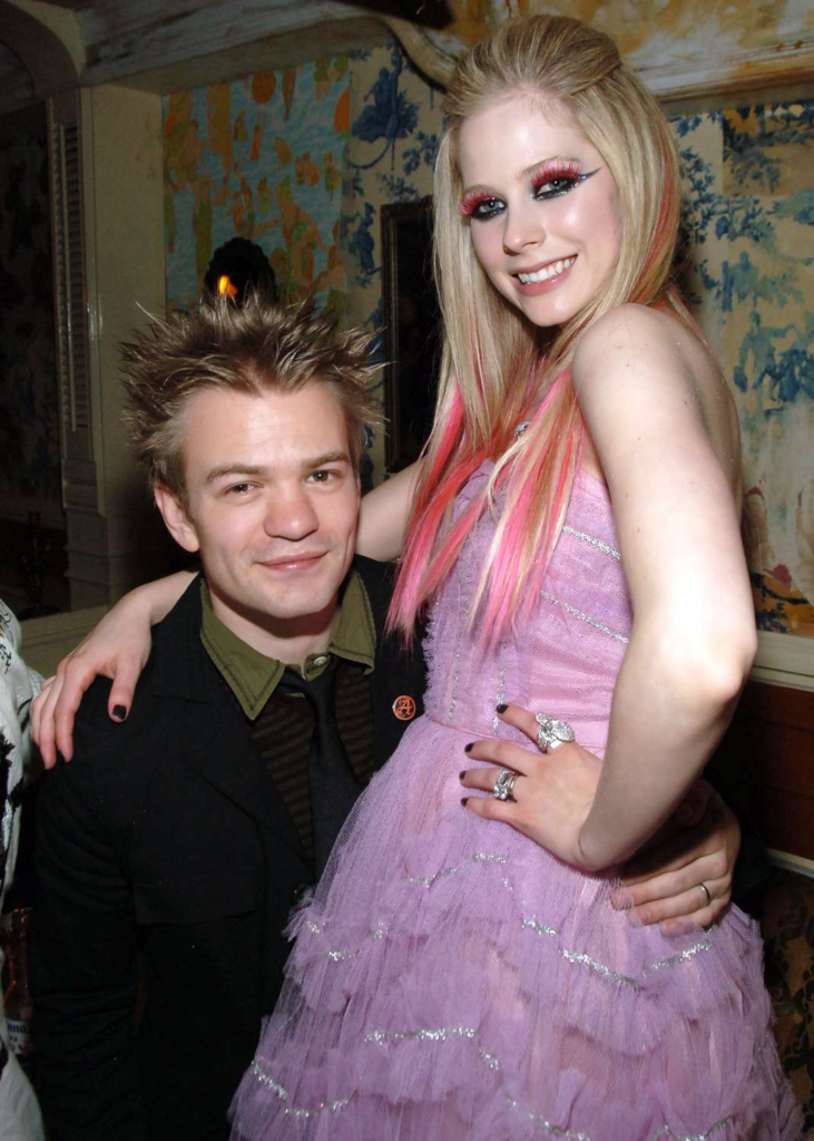 Avril Lavigne and Deryck Whibley
