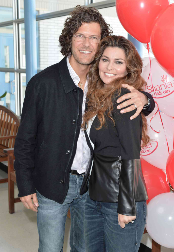 Shania Twain and Frédéric Thiébaud