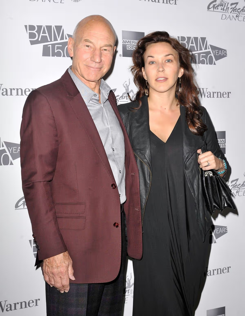 Patrick Stewart and Sunny Ozell