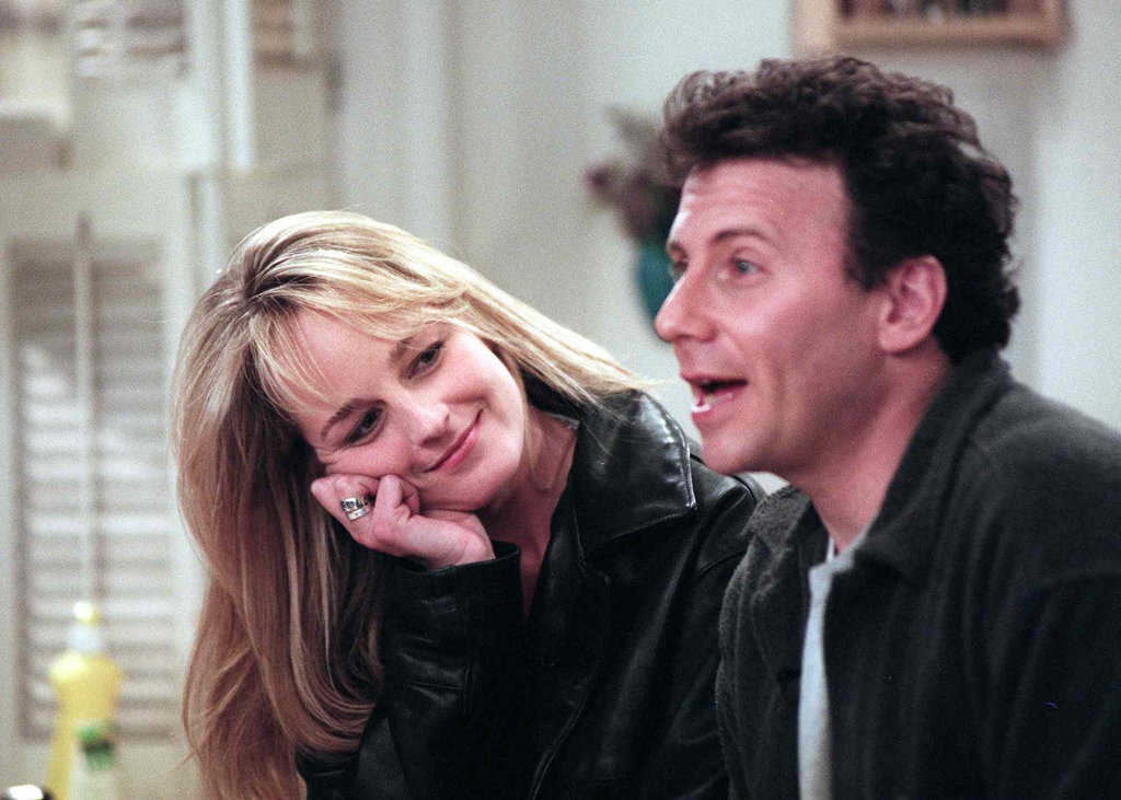 Helen Hunt and Paul Reiser starring as Jamie and Paul Buchman in the 1990s sitcom Mad About You