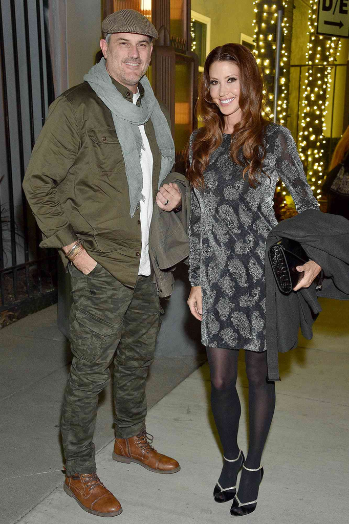 Shannon Elizabeth and Simon Borchert