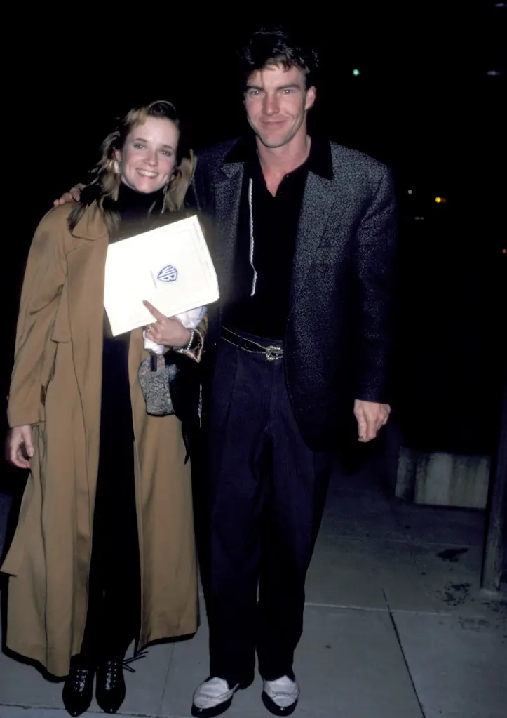 Lea Thompson and Dennis Quaid
