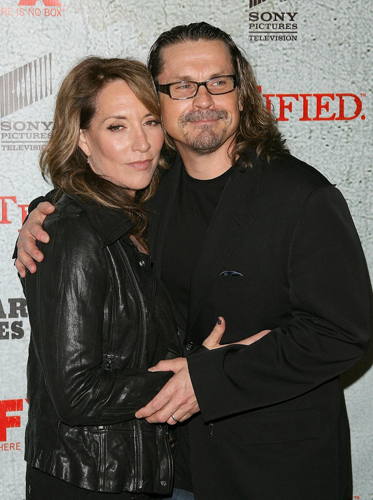 Katey Sagal and Kurt Sutter