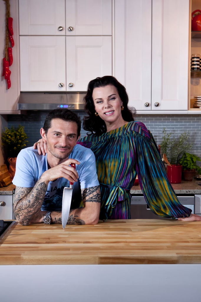 Debi Mazar and Gabriele Corcos