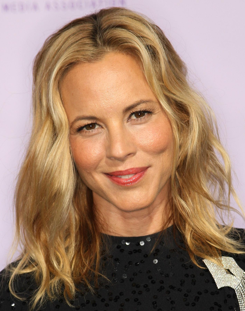 Maria Bello smiling