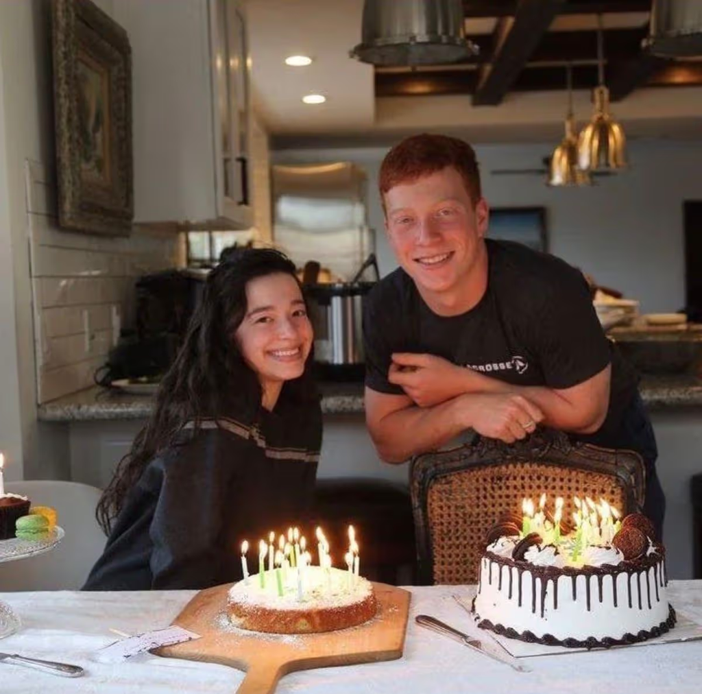 Mikey Madison and Miles Madison celebrating their birthday
