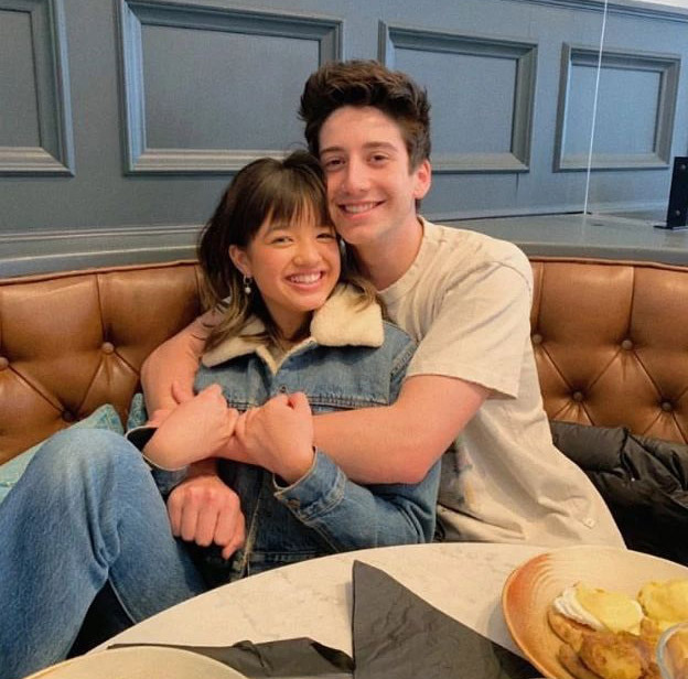 Milo Manheim and Peyton Elizabeth Lee