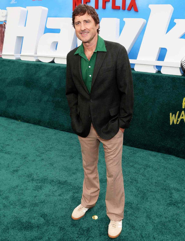 American actor Luke Wilson attending the Los Angeles premiere of the Netflix comedy series The Hawk on July 9, 2026