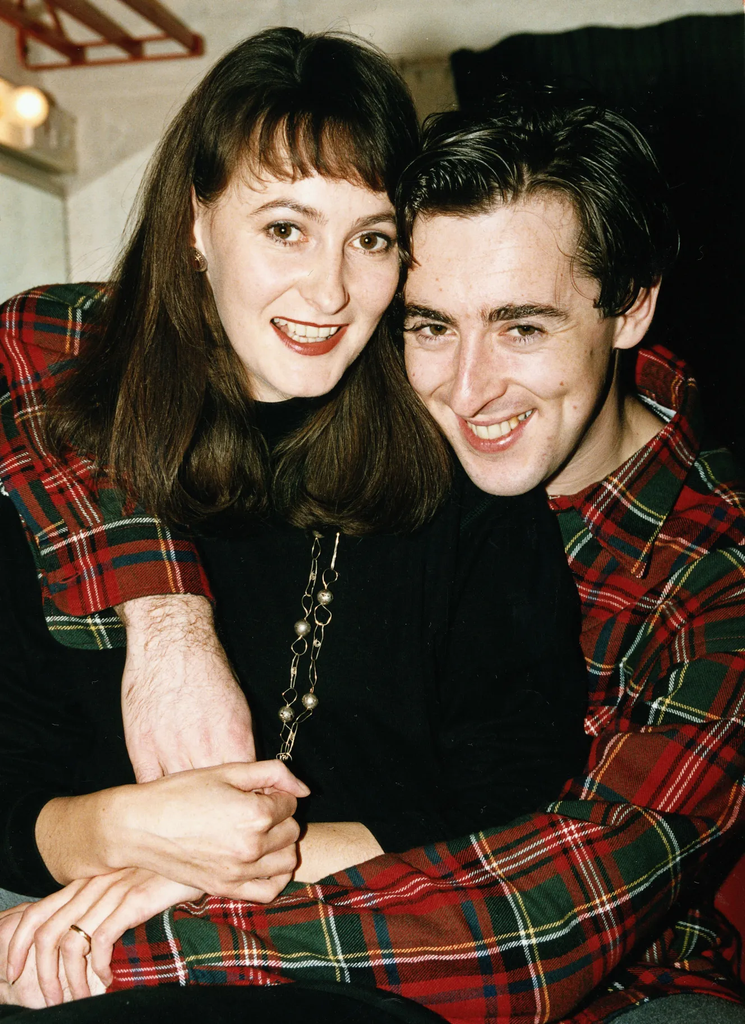 Alan Cumming and Hilary Lyon