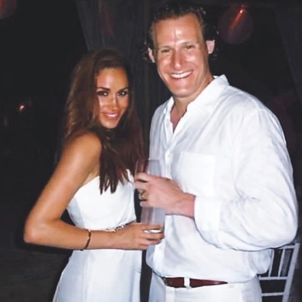 Meghan Markle and Trevor Engelson