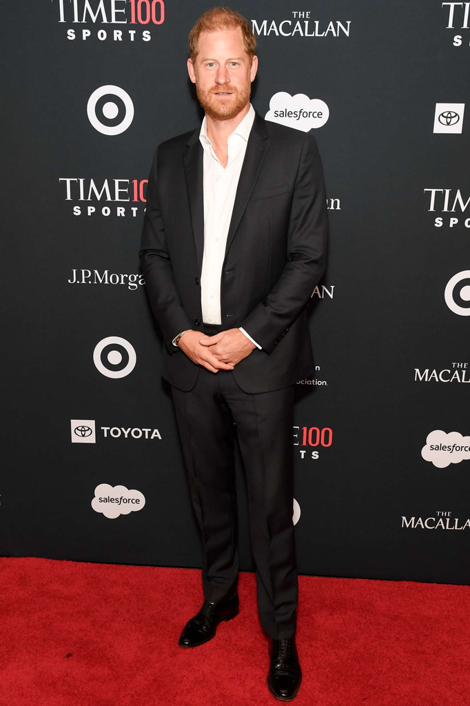 Prince Harry, Duke of Sussex, making a surprise appearance on the red carpet at the inaugural TIME100 Sports Gala in New York City on July 16, 2026